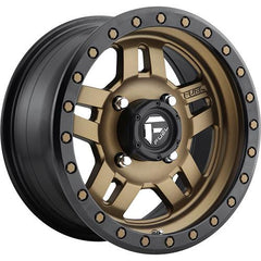 FUEL WHEELS D583 ANZA MATTE BRONZE BLACK BEAD RING