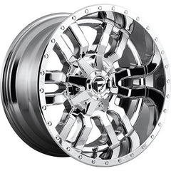 FUEL WHEELS D631 SLEDGE CHROME PLATED