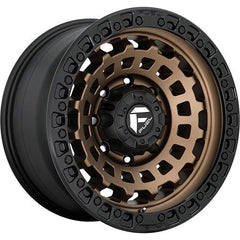 FUEL WHEELS D634 ZEPHYR MATTE BRONZE BLACK BEAD RING
