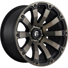 FUEL WHEELS D636 DIESEL MATTE BLACK DOUBLE DARK TINT