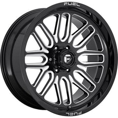 FUEL WHEELS D662 IGNITE GLOSS BLACK MILLED