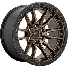 FUEL WHEELS D681 REBEL MATTE BRONZE BLACK BEAD RING