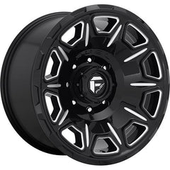 FUEL WHEELS D688 VENGEANCE GLOSS BLACK MILLED