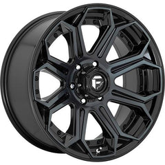 FUEL WHEELS D704 SIEGE GLOSS MACHINED DOUBLE DARK TINT