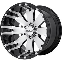 HELO WHEELS HE917 GLOSS BLACK MACHINED