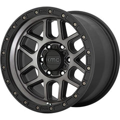 KMC WHEELS MESA SATIN BLACK W/ GRAY TINT