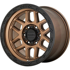 KMC WHEELS MESA MATTE BRONZE W/ BLACK LIP