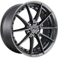 NICHE WHEELS SECTOR GLOSS ANTHRACITE