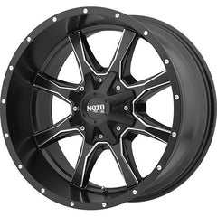 MOTO METAL WHEELS MO970 SATIN BLACK MILLED