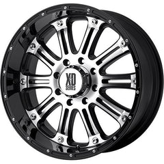 XD SERIES WHEELS HOSS GLOSS BLACK MACHINED