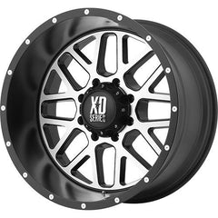 XD SERIES WHEELS GRENADE SATIN BLACK W/ MACHINED FACE