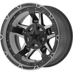 XD SERIES WHEELS RS3 MATTE BLACK MACHINED