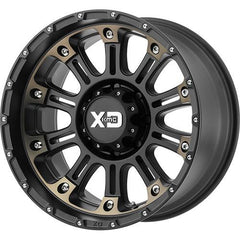 XD SERIES WHEELS HOSS II SATIN BLACK MACH W/ DARK TINT