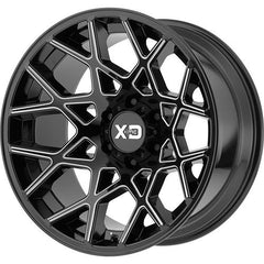 XD SERIES WHEELS CHOPSTIX GLOSS BLACK MILLED