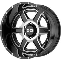 XD SERIES WHEELS FUSION GLOSS BLACK MACHINED