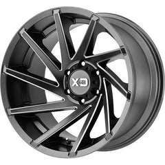 XD SERIES WHEELS CYCLONE SATIN GRAY MILLED