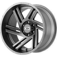 XD SERIES WHEELS SWIPE SATIN GRAY MILLED